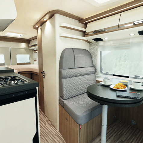 Malibu Van first class – two rooms 640 LE RB interieur