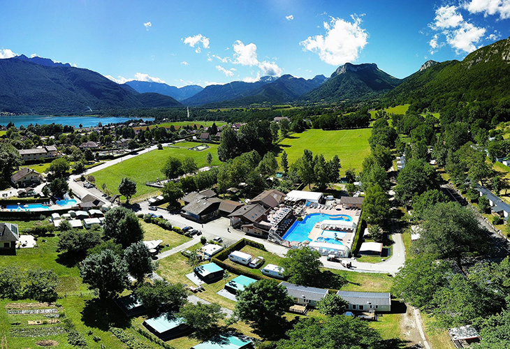 Campings Meer van Annecy