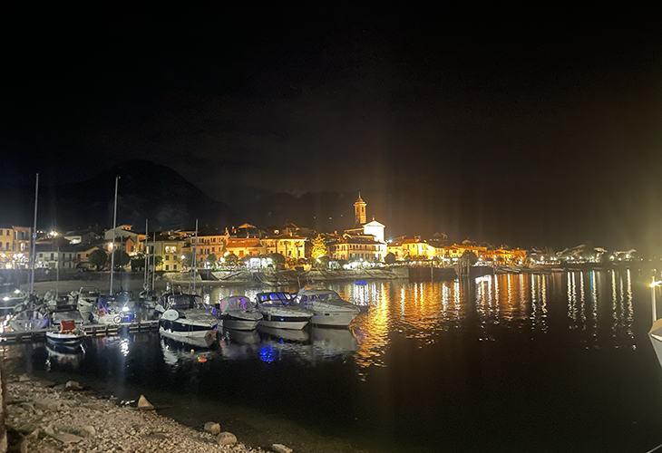 Feriolo di Baveno avond