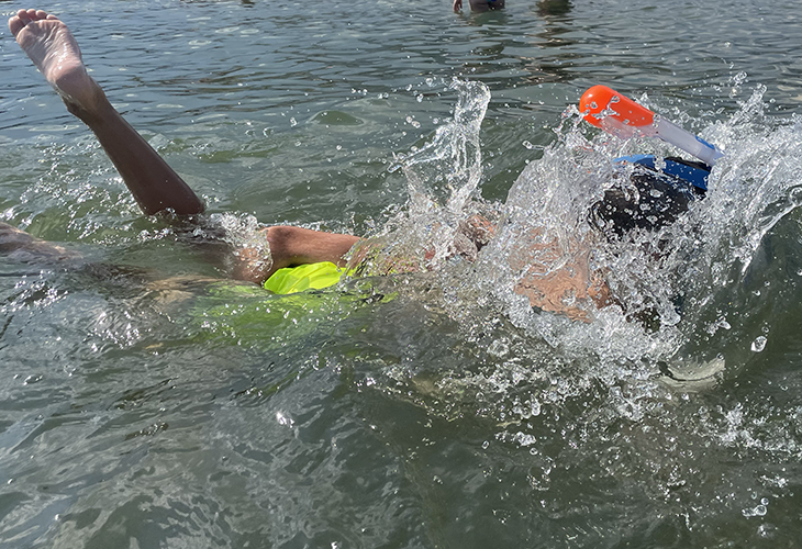 Waterpret op de camping