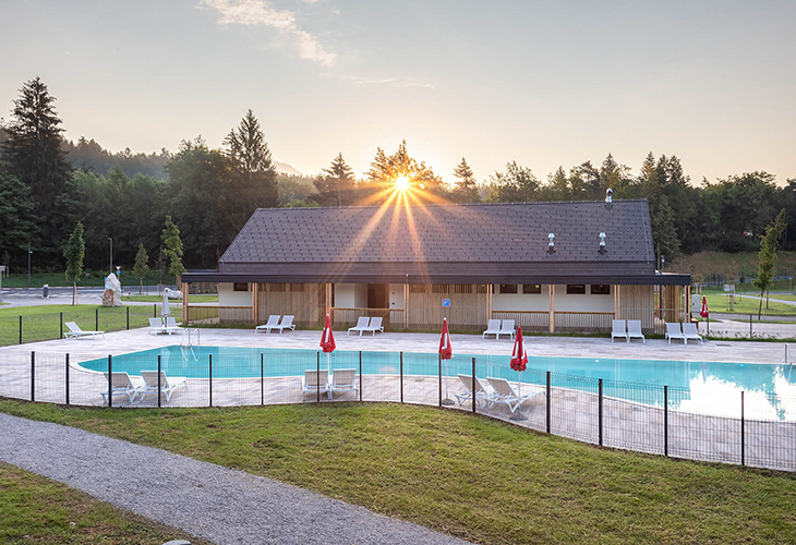 Zwembad River Camping Bled