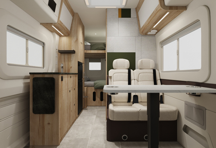 Maxus RV interieur