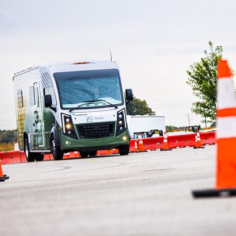 Thor Test Vehicle track