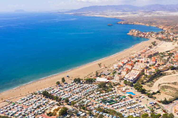 Camping Playa de Mazarrón.