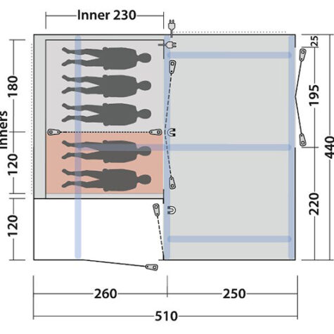 Virginia 5 Air layout