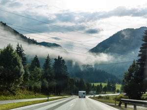 autoweg Alpen