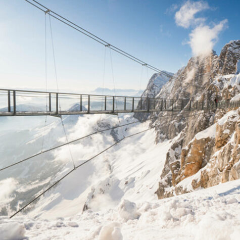 Dachstein Hangbrücke hangbruggen Europa