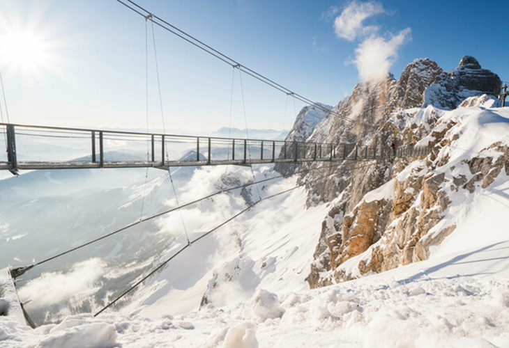 Dachstein Hangbrücke hangbruggen Europa