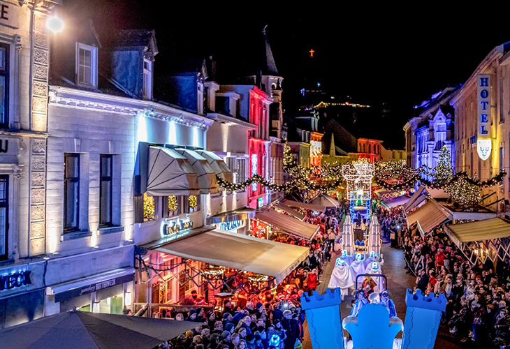 Valkenburg kerststad Christmas Parade