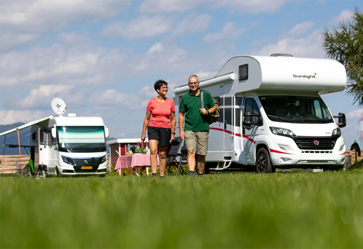 50plus Campingpark Fisching wandelen