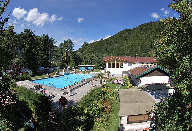 Schwimmbad Camping Mössler